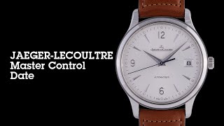 JaegerLeCoultre Master Control Date Q4018420 [upl. by Scandura]