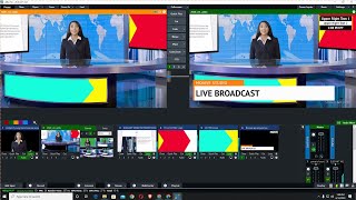 NEWS BROADCAST USING VMIX 26 amp SINGULAR LIVE TITLER [upl. by Michaeline258]