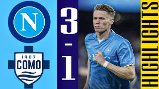 Scott McTominay Goal  Napoli Vs Como 31 Highlights  SERIE A 20242025 [upl. by Darcey]