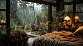 【2M】 SOOTHING RAIN SOUND at the forest make you sleep well  Goodbye insomnia with Rain [upl. by Sparkie]