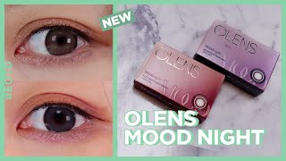 Olens Mood Night Contacts Review 👀✨  NewArrivals  HIKOCO [upl. by Adila]