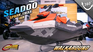 Walkaround  2024 SeaDoo Spark® Trixx™ 1UP iBR [upl. by Namyaw628]