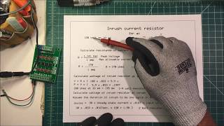 Inrush Current resistor [upl. by Irroc]