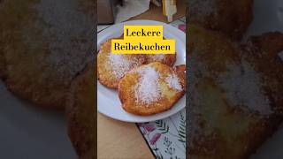 Leckere Reibekuchen food cooking recipe rezept lecker kartoffelrezept [upl. by Four]