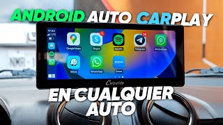 COMO tener ANDROID AUTO o APPLE CARPLAY en cualquier AUTO [upl. by Iblehs]