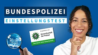 Bundespolizei Einstellungstest 2024  Bundespolizei Bewerbung mD  gD [upl. by Sears20]