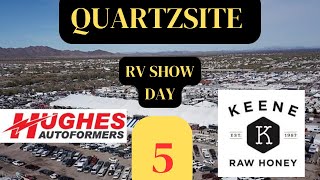 QUARTZSITE RV SHOW DAY FIVE [upl. by Ahselat]