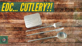 Eat ANYWHERE  Outlery Cutlery Review [upl. by Cheyne]