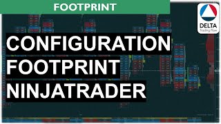 Comment configurer le FootPrint sur NinjaTrader [upl. by Afra]