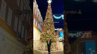 PreChristmas Evenings in London 🎄prechristmas londonnight [upl. by Oemor]