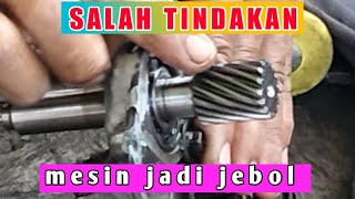 SALAH TINDAKAN ‼️ Mesin motor jadi bocor olie [upl. by Trebron314]