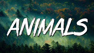 Animals  Maroon 5 Lyrics [upl. by Parthen]