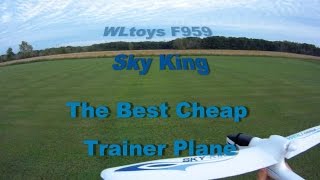 WLtoys F959 Sky King  The Best Cheap Trainer Plane [upl. by Latia]