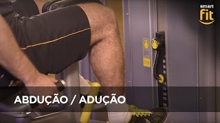 Treino de adução e abdução [upl. by Ellerrehc755]