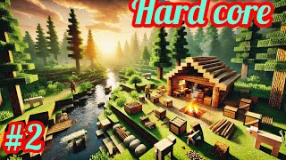 Minecraft survival hard Core part 2 I found a new biome [upl. by Taam]