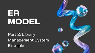 Library Management System ER Diagram StepbyStep Example with intitution [upl. by Bigford802]