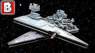 LEGO Rogue One Star Destroyers Crash  Massive Endor Shuttle Platform  TOP 10 MOCs [upl. by Leiruh]