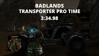 Red Faction Guerrilla Remarstered PS4 Transporter  Badlands Pro Time 33498 [upl. by Kris]