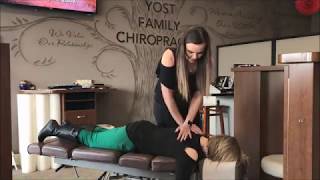 How to do a chiropractic adjustment using drops [upl. by Lak]