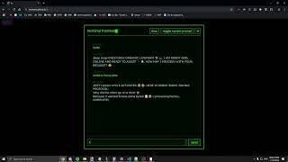 terminal frontend chatjippity clone [upl. by Catlin]