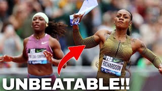 Shacarri Richardson JUST DEMOLISHED Her Competition in 100m Race [upl. by Van]