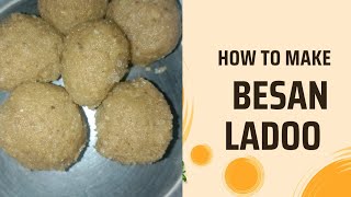 besan ladoo recipebesan ke ladoo feed  viral video  makefoodymmy [upl. by Emeline]