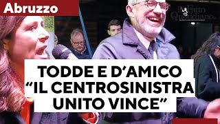 Elezioni in Abruzzo D’Amico chiude la campagna con Todde “Col centrosinistra unito si vince” [upl. by Modnar]