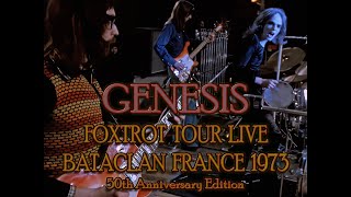 Genesis Live Bataclan France 1973  50th Anniversary Edition 4K [upl. by Netnert]