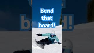 No flex no turn Why board flex is key… snowboarding [upl. by Lyman443]