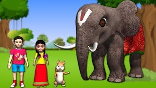 Hathi Raja Kahan Chale Hindi Rhymes for Children [upl. by Epotimet]