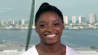 Olympics  Simone Biles Interview on Rio Olympics [upl. by Root102]