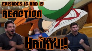 The Custodians REACT to Haikyuu Season 1 Episodes 18 and 19 Through the Iron Wall [upl. by Aslehc]