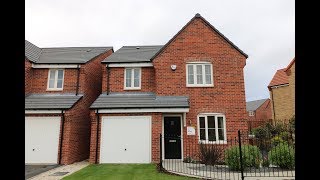 Keepmoat Homes  The Orchid  Mill farm Tibshelf Derbyshire by Showhomesonline [upl. by Vevay]