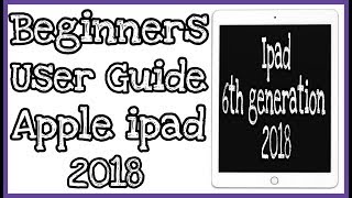 Apple ipad 6th generation user guide for beginners hindi  how to use iPad in hindi [upl. by Arsuy488]