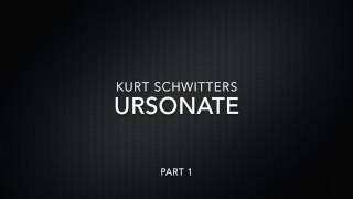 Kurt Schwitters  Ursonate  Part 3 with Lyrics Displayed [upl. by Ferde439]