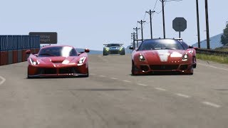 TVR Cerbera Speed 12 vs Sport Luxury Cars at Highlands [upl. by Oilicec]