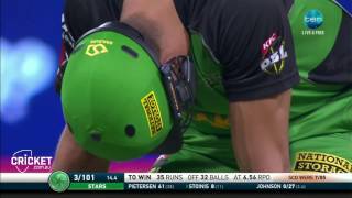 Stoinis feels full force of Johnsons fury [upl. by Suoilenroc]