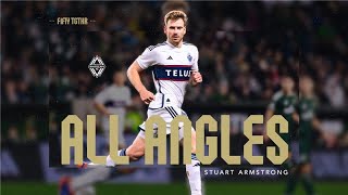 All Angles of Stuart Armstrong’s golazo vs Portland in MLS Cup Playoffs Wild Card Match [upl. by Rabin]