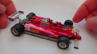 Minichamps Ferrari 126 C2 1981 F1 143 Scale Model Quick Review [upl. by Chloris333]