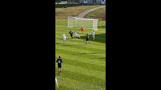 Mauro Hämmerle lässt Gegenspieler ins Leere rutschen u16 footballshorts youthfootball goal [upl. by Anelim]