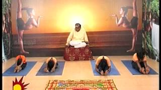 Dr Asana Andiappans Kalaignar TV Yoga Program 07 05 2012 Chakrasana [upl. by Cad]