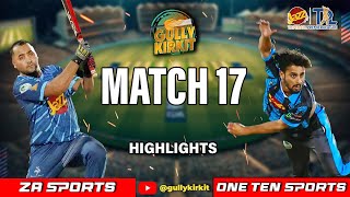 Umer Sheikhupura VS Banto Bhai  Jazz TPL Match 17 Highlights  Gully Kirkit [upl. by Inaj788]