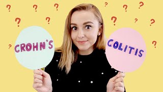 Whats the Difference Between Crohns and Ulcerative Colitis  Hannah Witton [upl. by Eybbob]