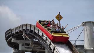 Tidal Wave Boat Ride 🌊 at Thorpe Park [upl. by Etteraj602]