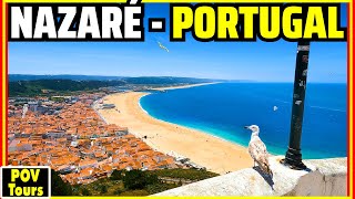 NAZARÉ The Best Views of Portugals Atlantic Coast [upl. by Meehyr]