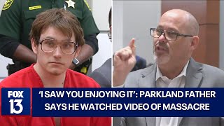 I watched you kill my daughter Parkland father faces Nikolas Cruz blasts defense attorneys [upl. by Jennilee]