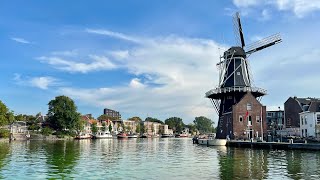 Haarlem Netherlands A beautiful windmill and oldest museum in Netherlands 😮 [upl. by Ennahs233]