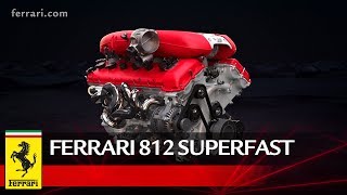 Ferrari 812 Superfast  Powertrain [upl. by Lindo616]