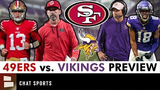 FINAL 49ers vs Vikings Preview Niners Can DOMINATE This Key Area Keys To The Game 49ers News [upl. by Lord]