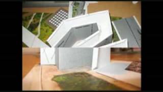 Paper Model  Jewish Museum Berlin  Schreiber Bogen [upl. by Townsend222]